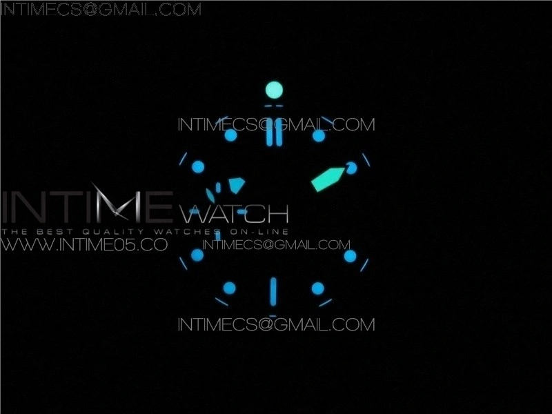 PAM960 Carbotech 42mm VSF 1:1 Best Edition Black Dial Blue Markers on Rubber Strap P.9010 Clone